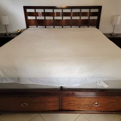 King Size Solid Wood Bedroom set