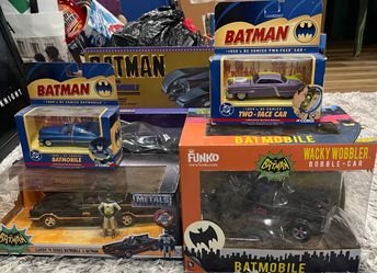 Batman Vehicle Collector Lot — 6 Pieces