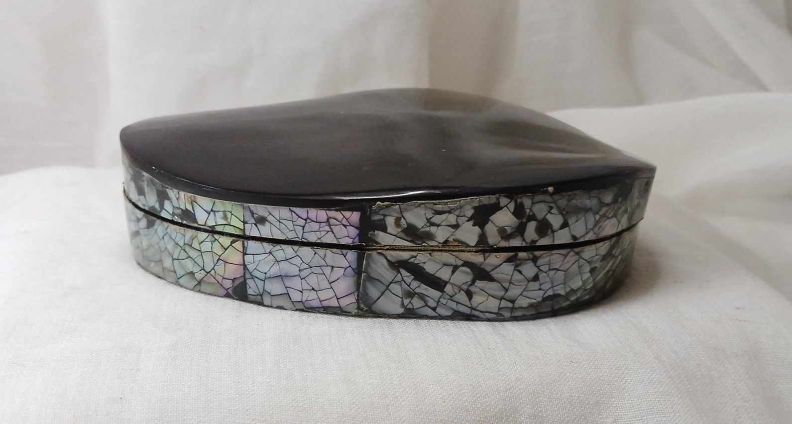 Vintage Abolone Trinket Box