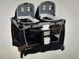 Baby Trend Retreat Twins Nursery Center, Quarry