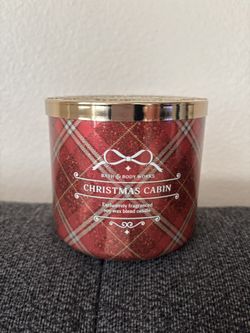 Christmas Cabin 3-Wick Candle