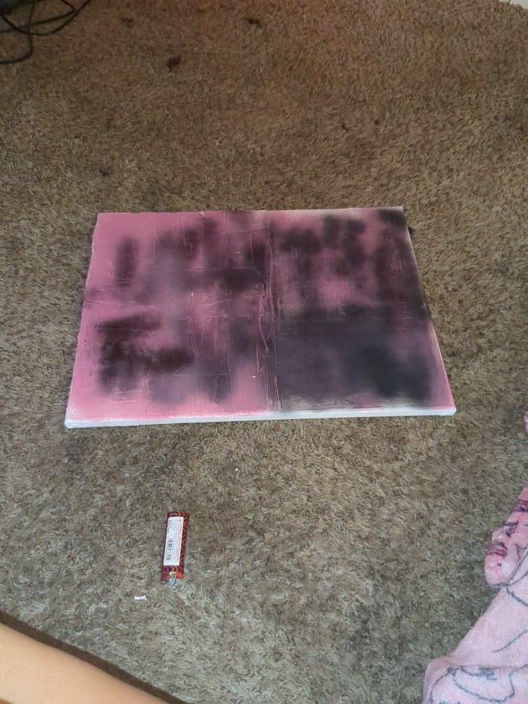 Pink And Black Art Work Texture