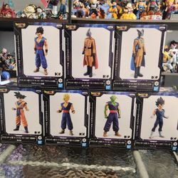 Dragon Ball Figures New With Box, Pick Up Only And Please Ask For Price.