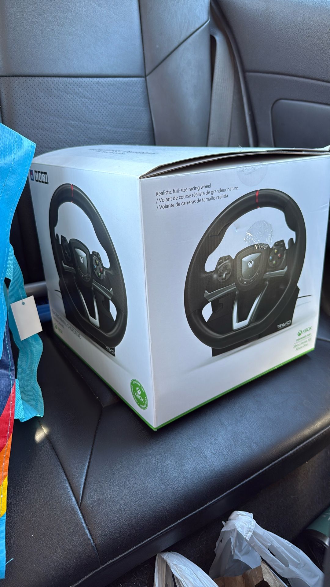 Steering Wheel/Foot Gas And Brake For Xbox