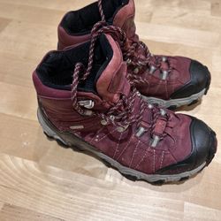 Oboz Waterproof Bridger Hiking Boots - Gorgeous Size 5.5 Women’s