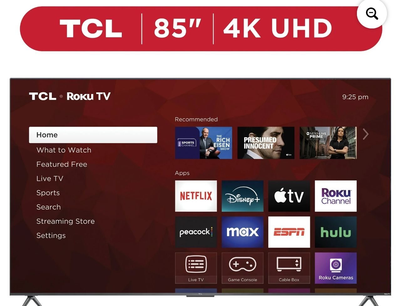 Tcl 80 Inch Like Brand New