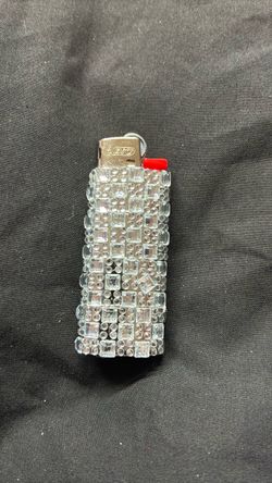 Sparkling gem covered mini bic