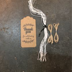 Thank You For Celebrating With Us Tags