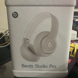 NEW!!! Beats by Dr. Dre Studio Pro Over-the-Ear Wireless Headphones - Sandstone with APPLE CARE!!