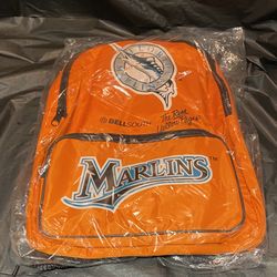 Vintage Florida Marlins Backpack 