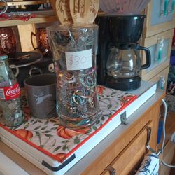 Jewelry Jar Mystery Vintage And Mob $20