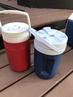 Two water jugs