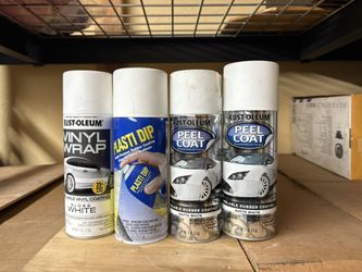 White Plasti Dip Spray Cans 