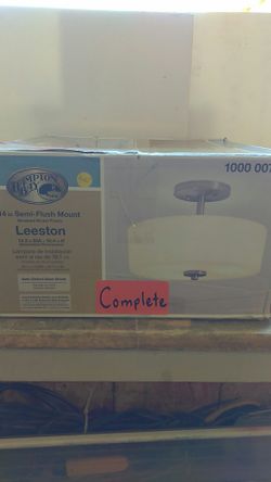 Hampton bay light fixture