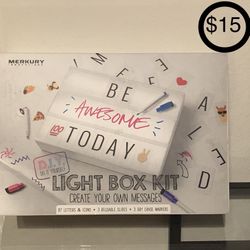 Light Box Letter Kit