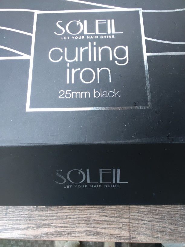 Solely Infrared 25 Mm Black Curling Iron
