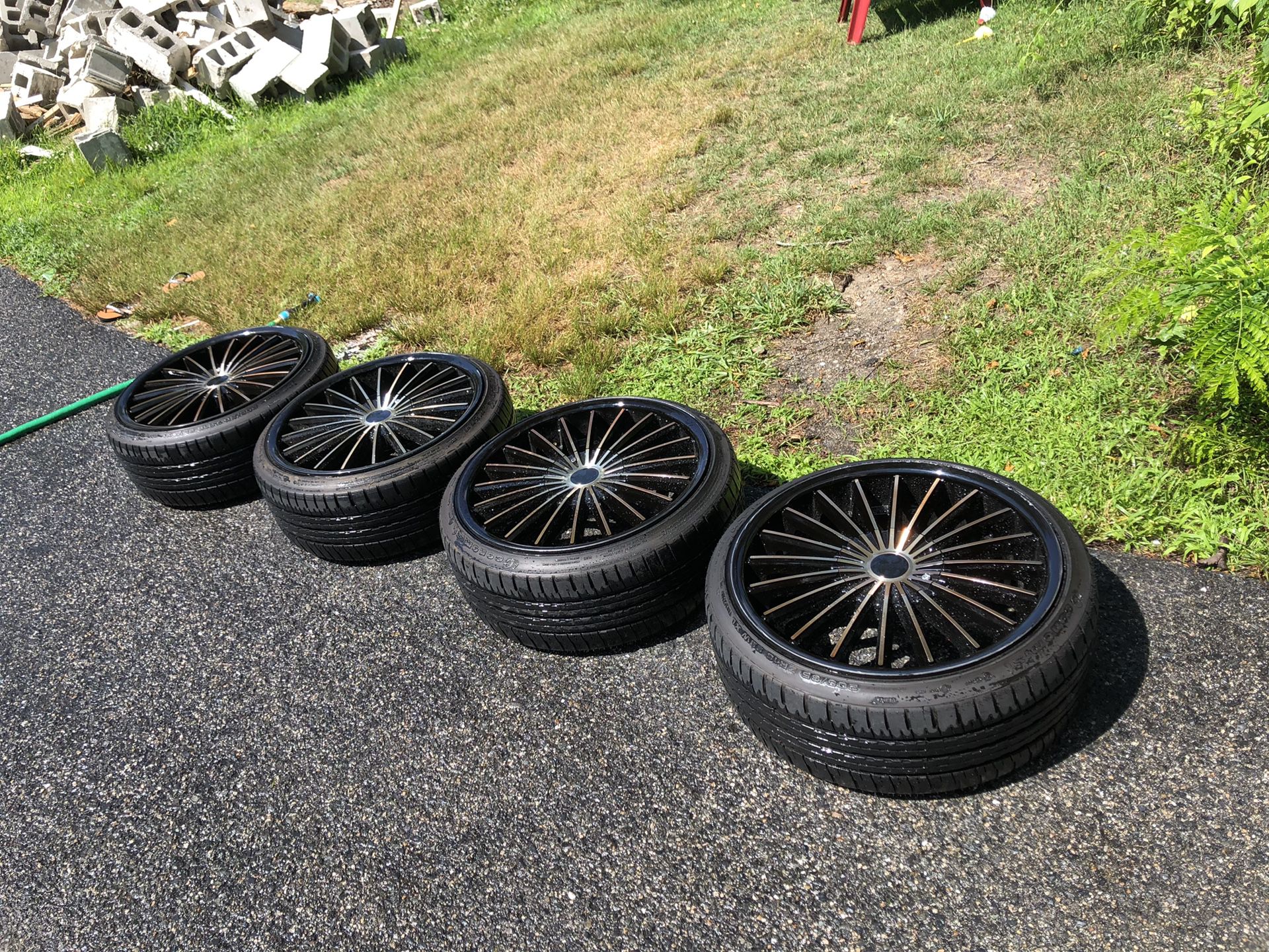 Rims and tires 205/35-ZR-18