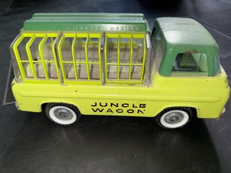 Green jungle truck