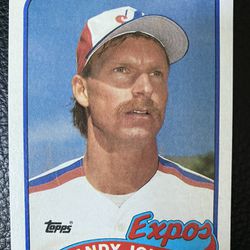 Randy Johnson 1989 Topps Baseball #647 ROOKIE CARD! 