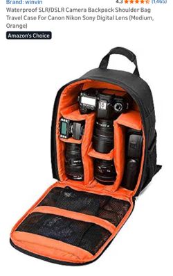 Amazon Camera bag Backpack.