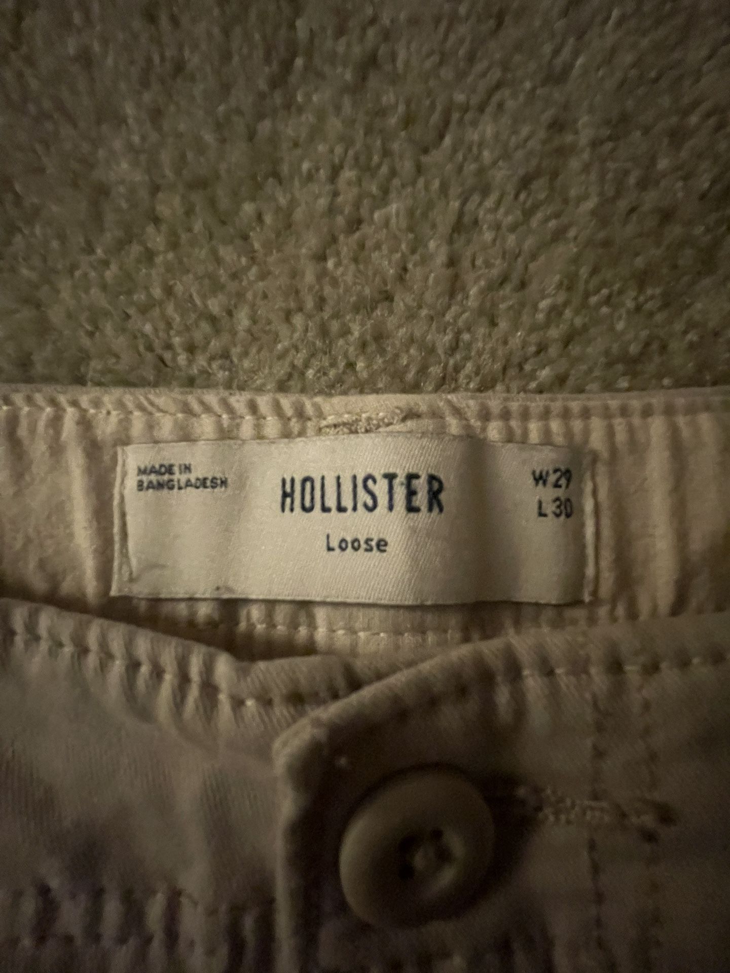 Hollister Beige Cargo Pants