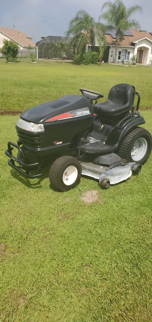 Craftsman Gs6500 Lawn Tractor at Craftsman Tractor