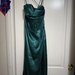 Emerald Green Dress