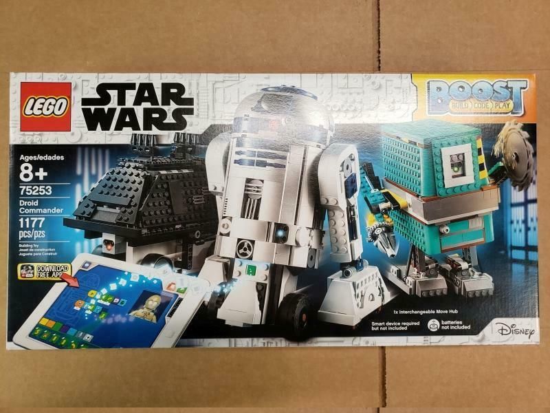 New LEGO 75253 Star Wars Boost Droid Commander STEM Coding Educational Building Set for Kids