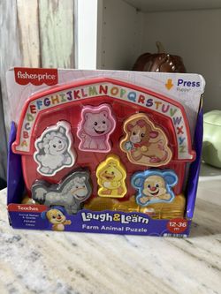 The Fisher-Price Laugh & Learn Farm Animal Puzzle