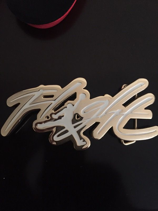 Jordan flight belt buckle