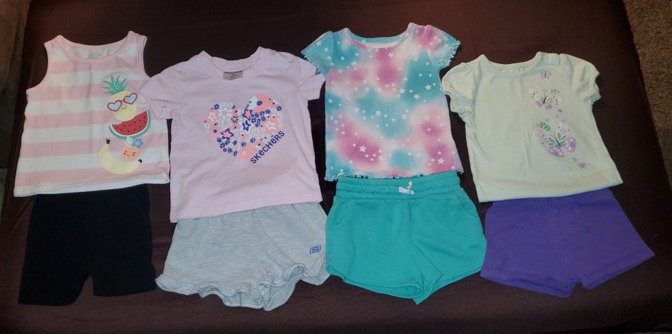 Girl's 2T Shorts Outfits