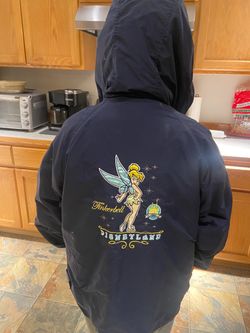 Disneyland Tinkerbell Navy Hooded Jacket