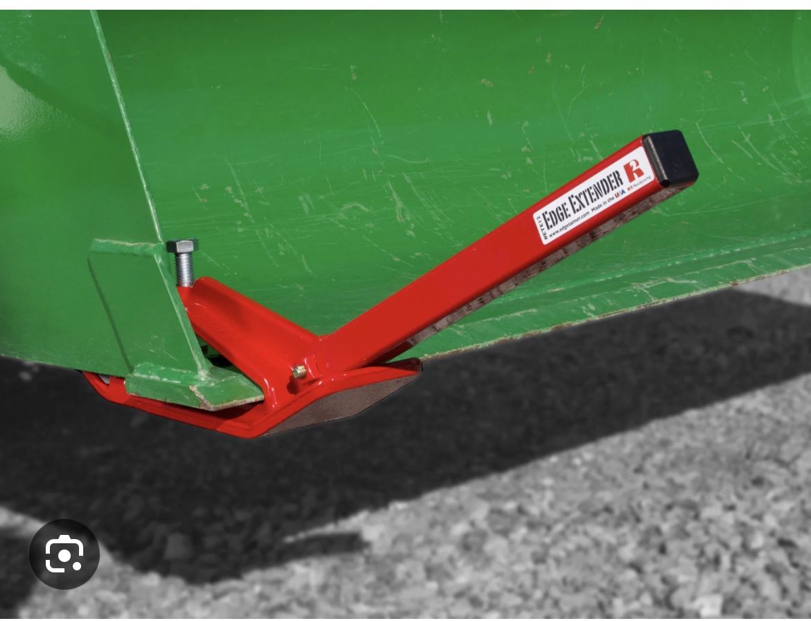 2 Tractor Bucket Edge Tamers With Extension