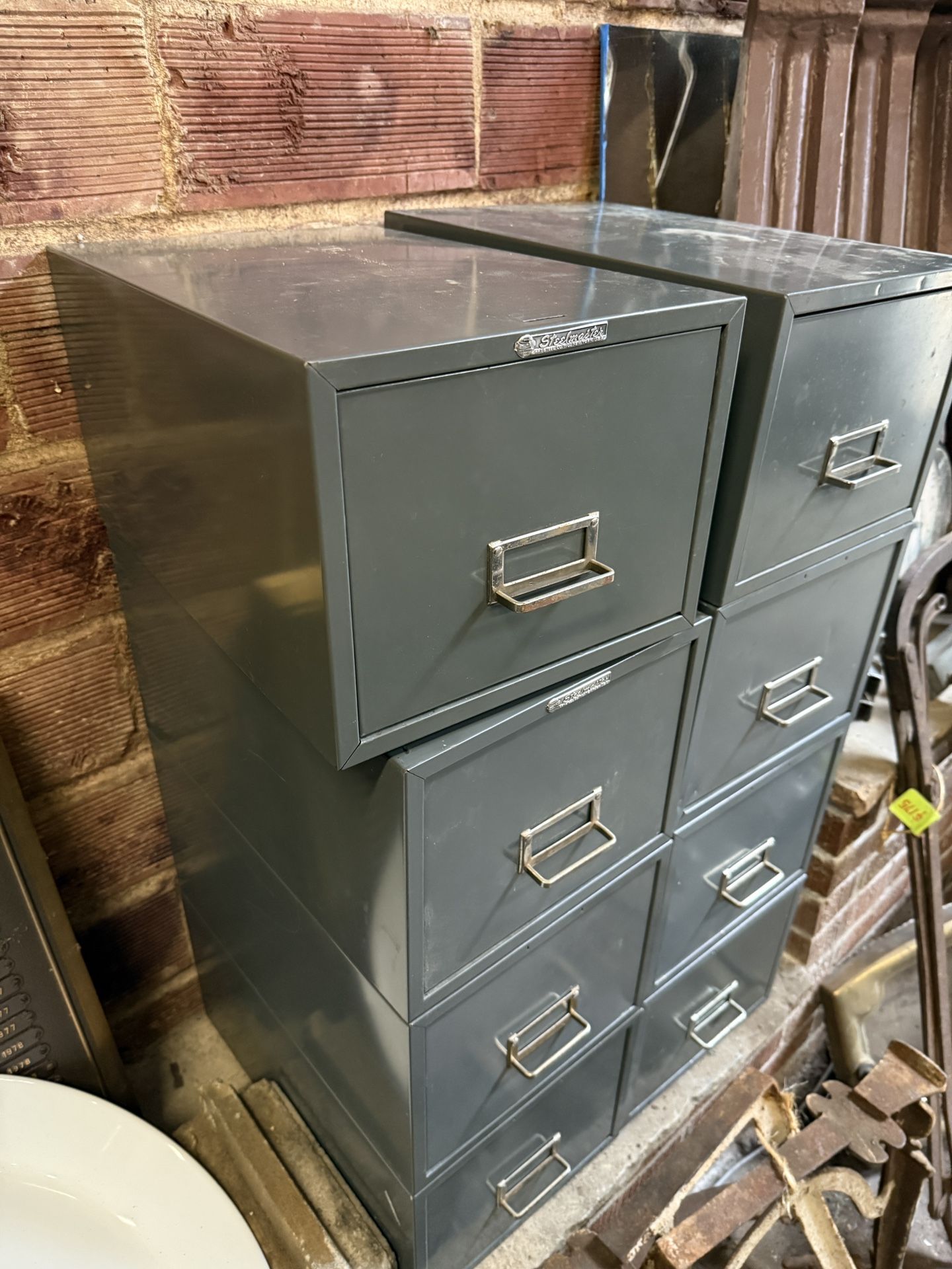 Vintage Steelmaster Card Catalog File Cabinets