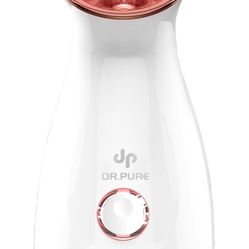 NEW IN BOX Dr. Pure Facial Steamer for Deep Cleaning: Face Steamer Unclogs Pores - Home Sauna Spa Humidifier Hot Mist for Women Men Sinuses Moisturizi