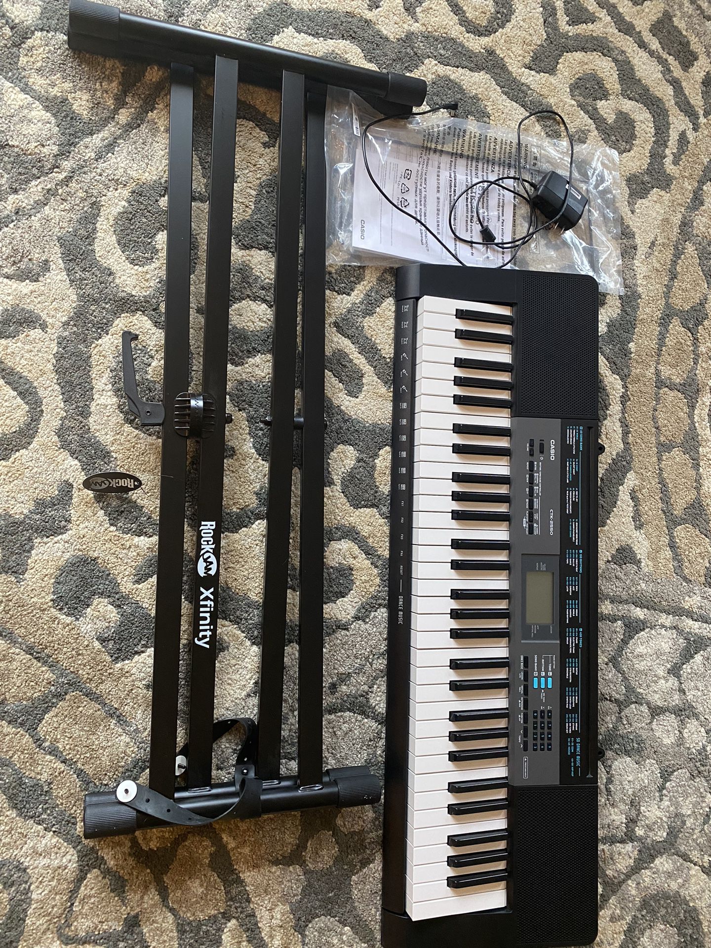 Casio CTK 2550 with Stand 
