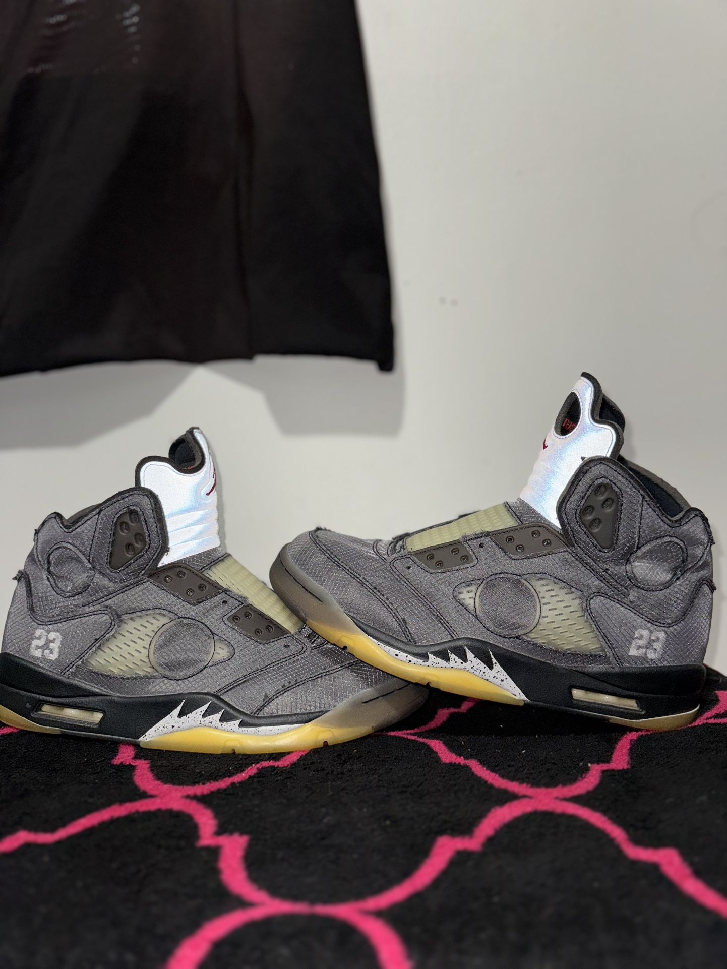 air jordan 5 off white resin