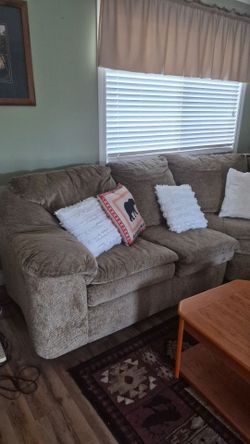 Sectional with bonus coffee table