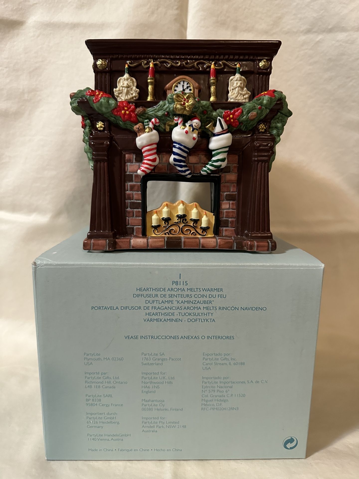 PartyLite Hearthside Aroma Melts Warmer P8115