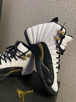 Air Jordan 12 Retro white metallic / gold black
