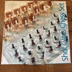 Shot Glass Chess Set 