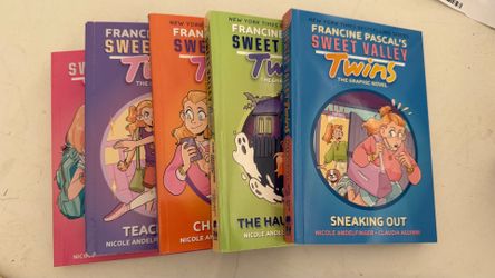 Sweet Valley Twins Graphic Novel Book Set