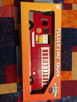 Chevron Firetruck Toy