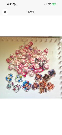 Beads and Acrylics mixed bag