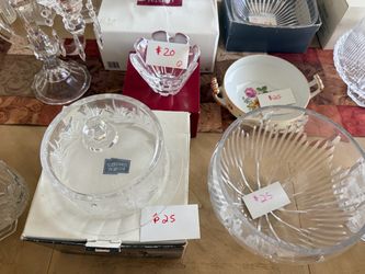 Crystal Covered Candy Dish$25 bowl