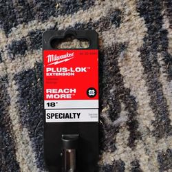 Plus Lok 18" Carbide Bit Extenstion