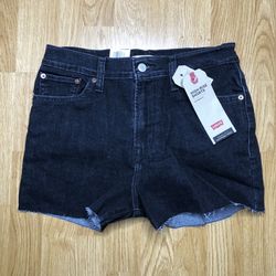 Womens  Levi’s Shorts High Rise Denim Size 8/ 29