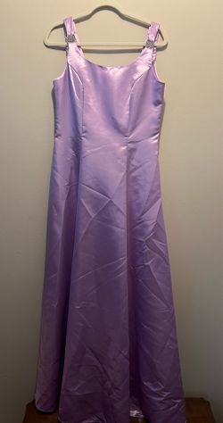 Lilac Gown with a dramatic Cape!