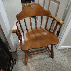 ANTIQUE COLONIAL BENT BROTHERS CHAIRS AND TABLE 