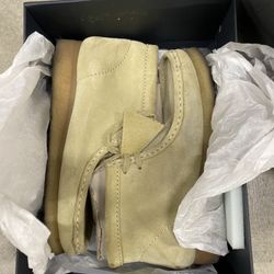 Clarks Wallabee Boot Maple